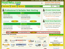 Tablet Screenshot of hostyetu.com